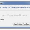 Windows 7: Desktop Peek Tweak, tu escritorio al instante