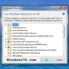 Características opcionales en Windows 7 Características opcionales en Windows 7