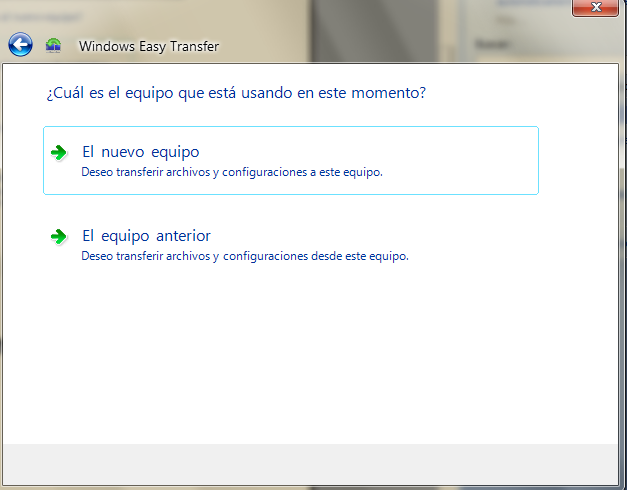 windows easy transfer paso 3