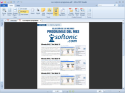 Nitro PDF Reader, un lector de PDF distinto