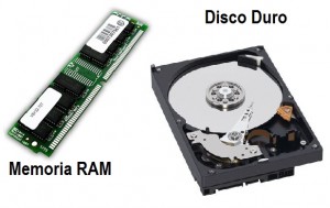 diferencias ram disco duro